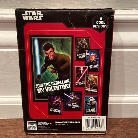 Star Wars 32 Valentines - Picture 2 of 2
